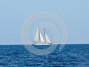 Ocean. Tourism. Sailing