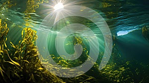 ocean undersea background