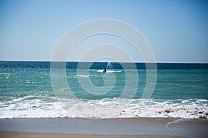 Ocean view of Camarones Beach photo