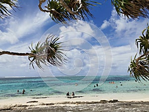 Ocean view @ Mystery Island,  Vanuatu