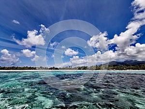 Ocean view @ Mystery Island,  Vanuatu