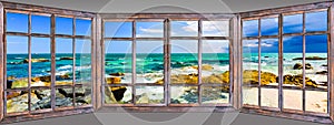 Ocean view window paradise