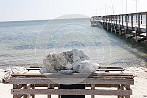 Ocean view and a pier