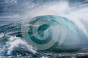 Ocean Wave in stormy