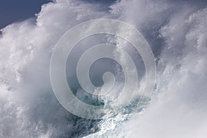 Ocean Wave  in stormy weather