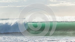 Ocean Wave Wall Spray Tropical