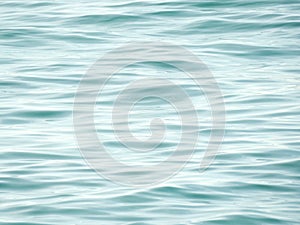 Ocean waves. Clean water background, calm waves. photo