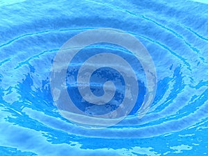 Ocean whirlpool photo