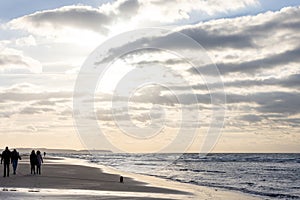 Ocean Whispers: Stroll on the Beach