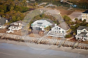 Oceanfront homes