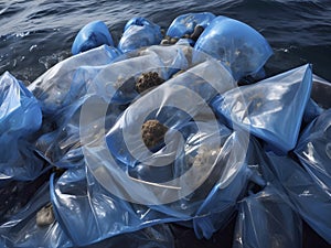 Oceanic Dichotomy. Contrasting Beauty and Plastic Peril in Photography