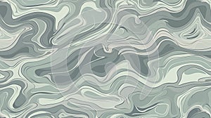 Oceanic Resonance: Soothing Wave Patterns in Blue and Green
