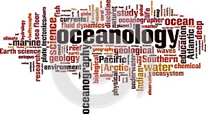 Oceanology word cloud