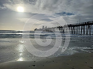 Oceanside Pier Southern California Beach