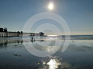 Oceanside Pier Southern California Beach