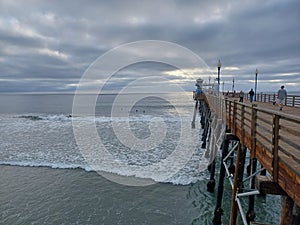 Oceanside Pier Southern California Beach