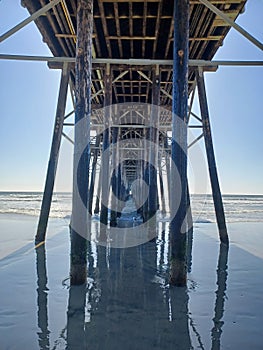 Oceanside Pier Southern California Beach