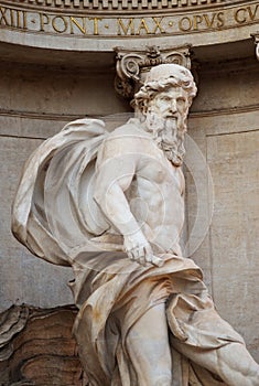 Oceanus, Trevi Fountain, Rome, Italy