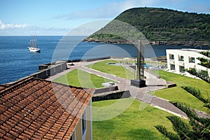 Oceanview from the Fort of Sao Sebastiao, Angra do Heroismo, Terceira Island, Azores, Portugal