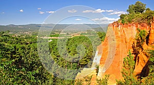 Ocher Quarries,Roussillon,Provence