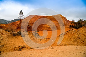 Wonders -The ocher quarries of Rustrel France photo