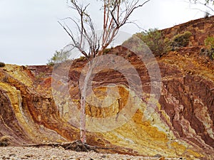 Ochre Pits in the West MacDonnell Ranges