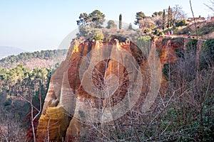 The Ochre of Roussillon, France