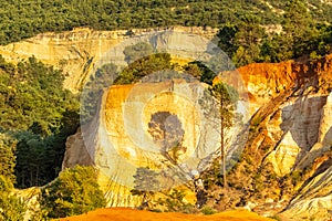 The ochres in Roussillon