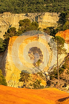 The ochres in Roussillon