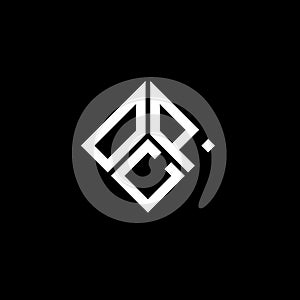 OCP letter logo design on black background. OCP creative initials letter logo concept. OCP letter design