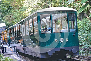 14 Oct 2022 new Peak Tram pass MacDonnell Road Station