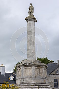 Octagon Column and Statue of St. Patrick in Westport