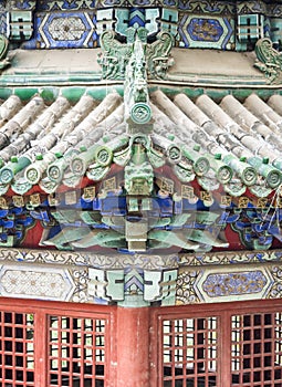 Octagonal Pagoda at Summer Palace, Beijing, China