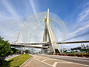 Octavio Frias de Oliveira Bridge, Sao Paulo, Brazil photo