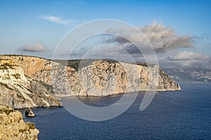 October 10, 2021 Cape Fiolent, Sevastopol, Crimea.