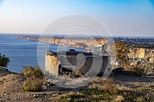 October 10, 2021 Cape Fiolent, Sevastopol, Crimea.