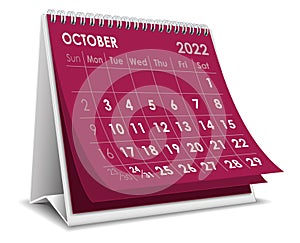 October 2022 Calendar