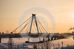 October bridge in Cherepovets