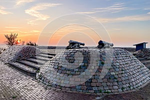 The Fortress and the harbour of Hellevoetsluis, The Netherlands