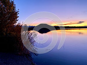 October on Mack Mesa Lake photo