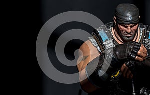 22 October 2019 - Marcus Fenix Collectors Edition Statue from Gears of War 3 a Xbox 360 Exclusive Game.