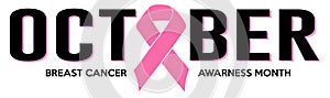 OCTOBER PINK RIBBON BREAST CANCER