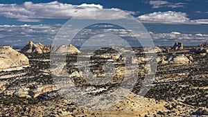 Remote Rock landscape along Interstate 70 western Colorado near photo