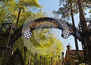 Octoberfest entrance