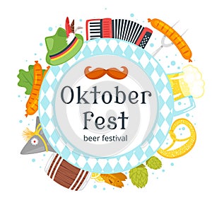 Octoberfest greeting card