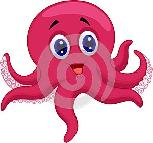 Octopus cartoon photo