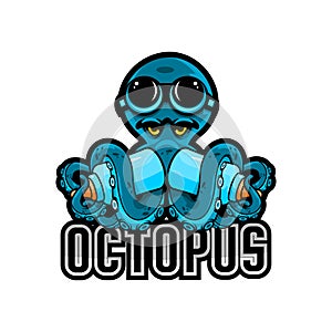 octopus kid vector