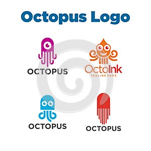 Octopus Logo Template