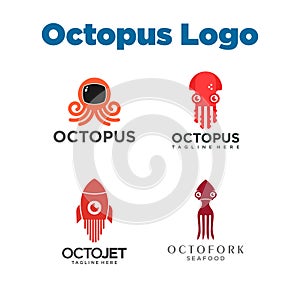 Octopus Logo Template