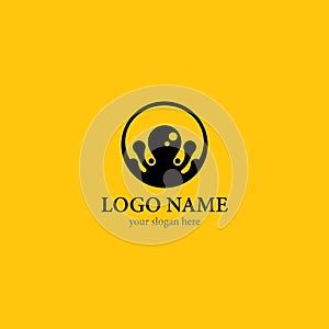 Octopus logo template
